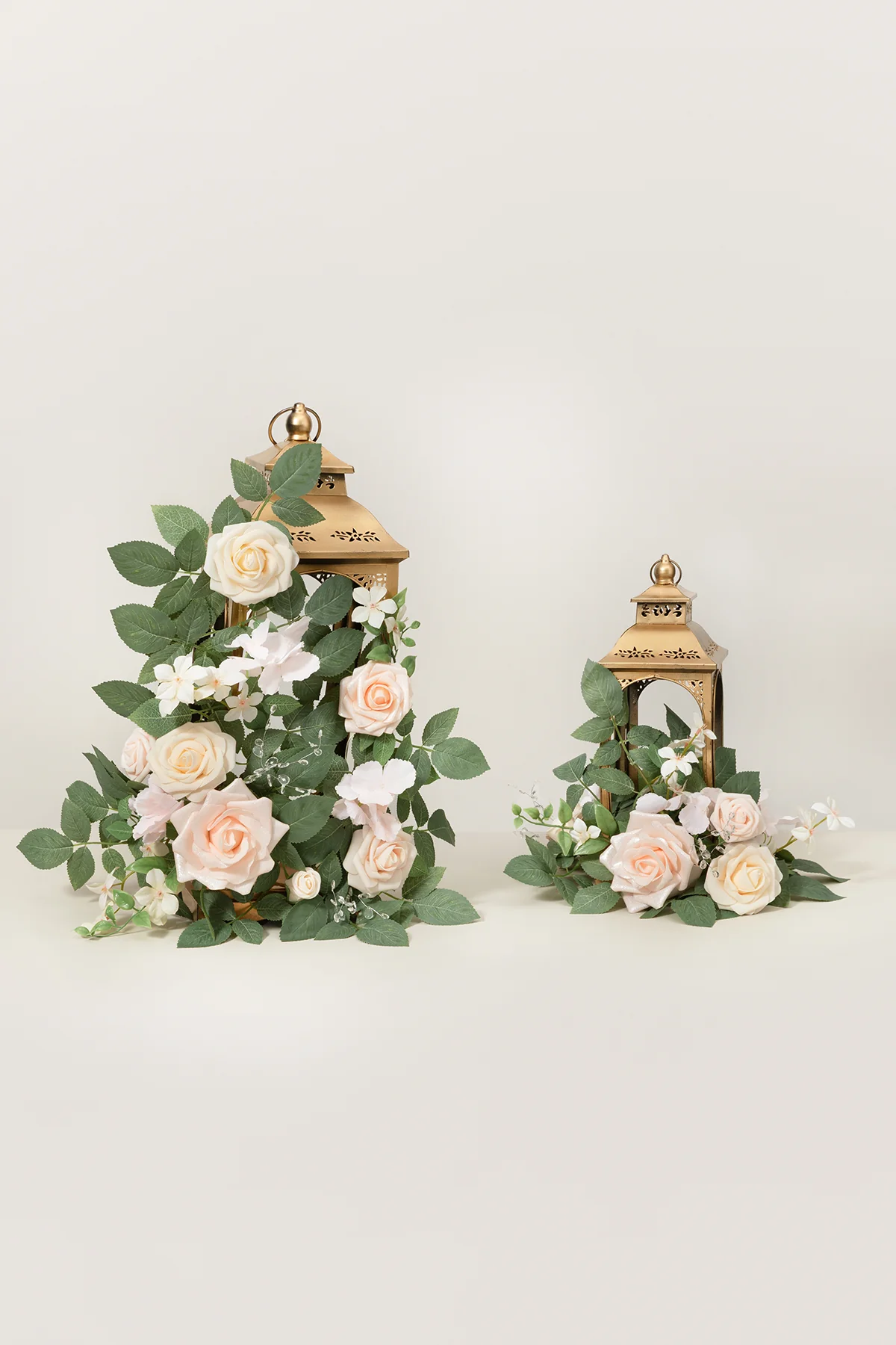 2ft Flower Garlands in Blush & Cream