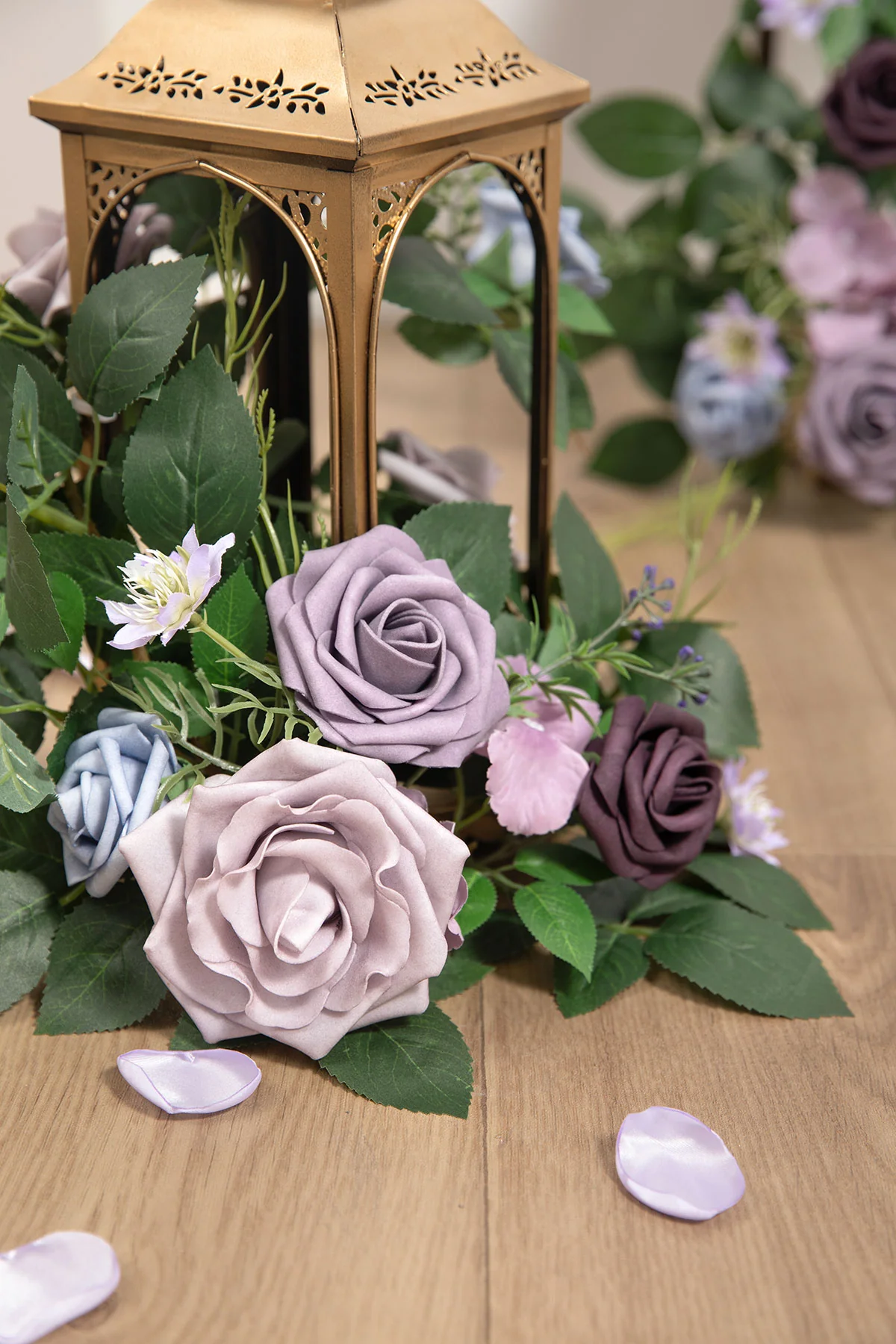2ft Flower Garlands in Ethereal Purple Dream | Clearance - Image 3