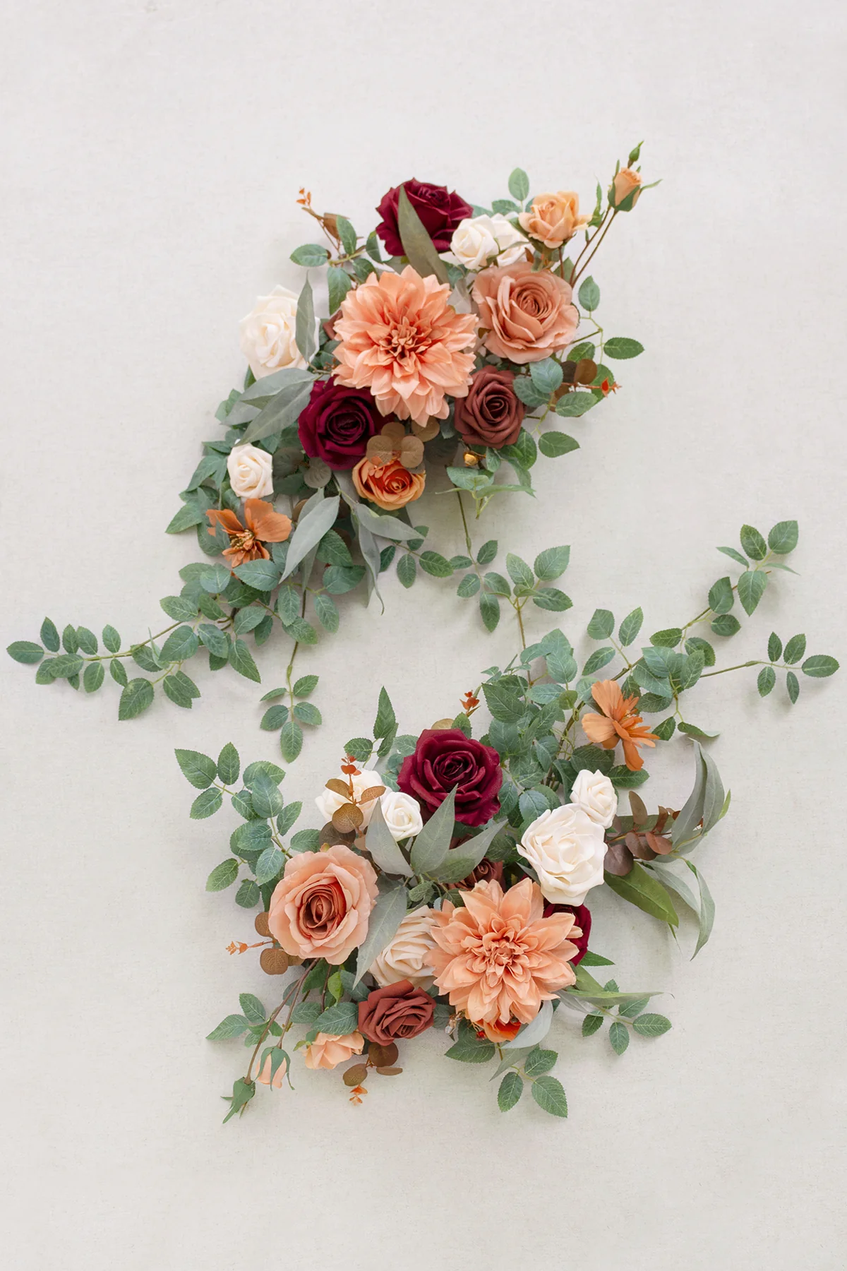 Head Table Floral Swags in Sunset Terracotta - Image 4