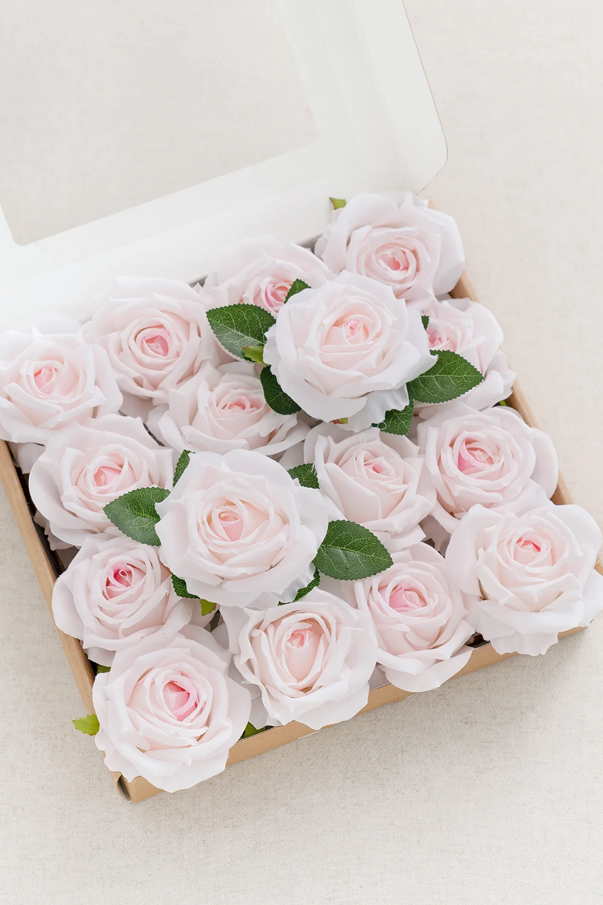 3.5" Silk Vendela Rose with Stem - Image 10