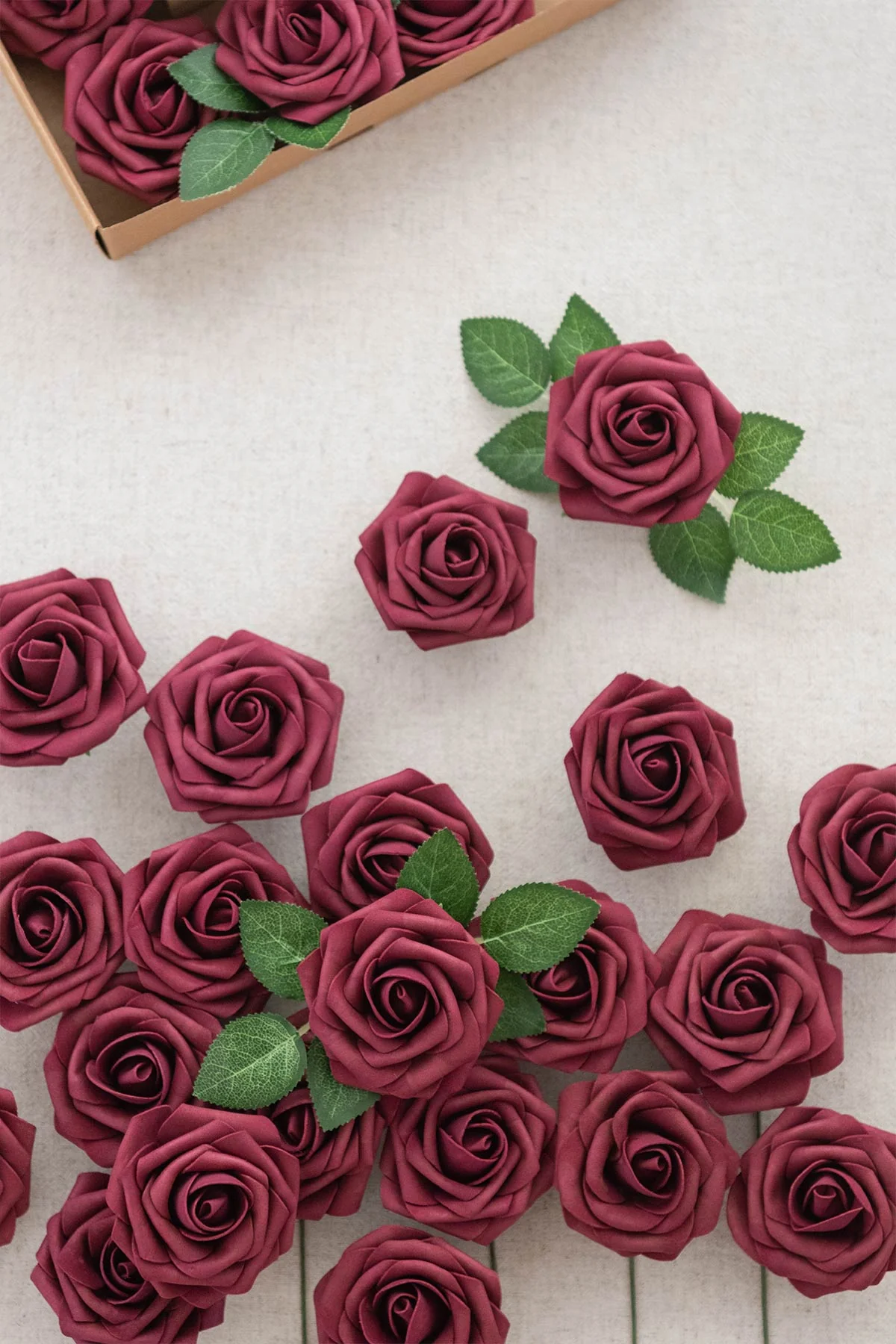 3" Foam Rose with Stem - Image 5