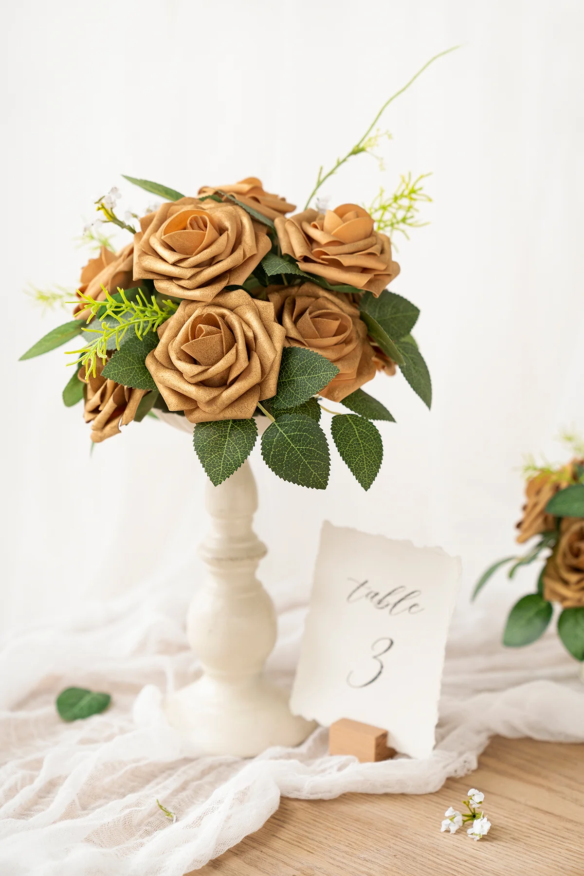 3" Foam Rose with Stem - Image 98