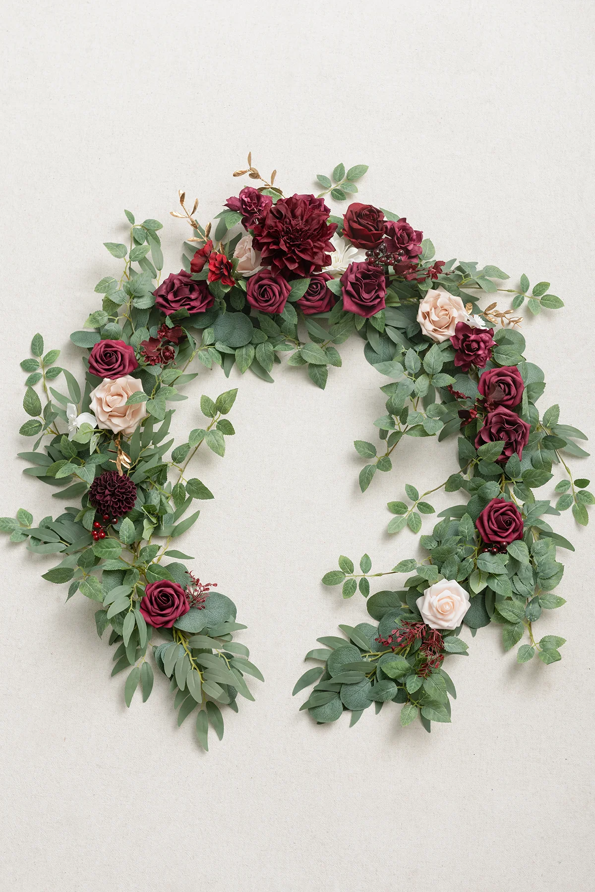 6ft Flower Garland in Romantic Marsala | Clearance - Image 4