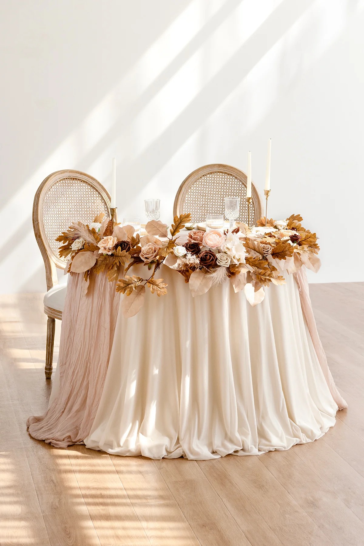 6ft Flower Garland in Rust & Sepia | Clearance