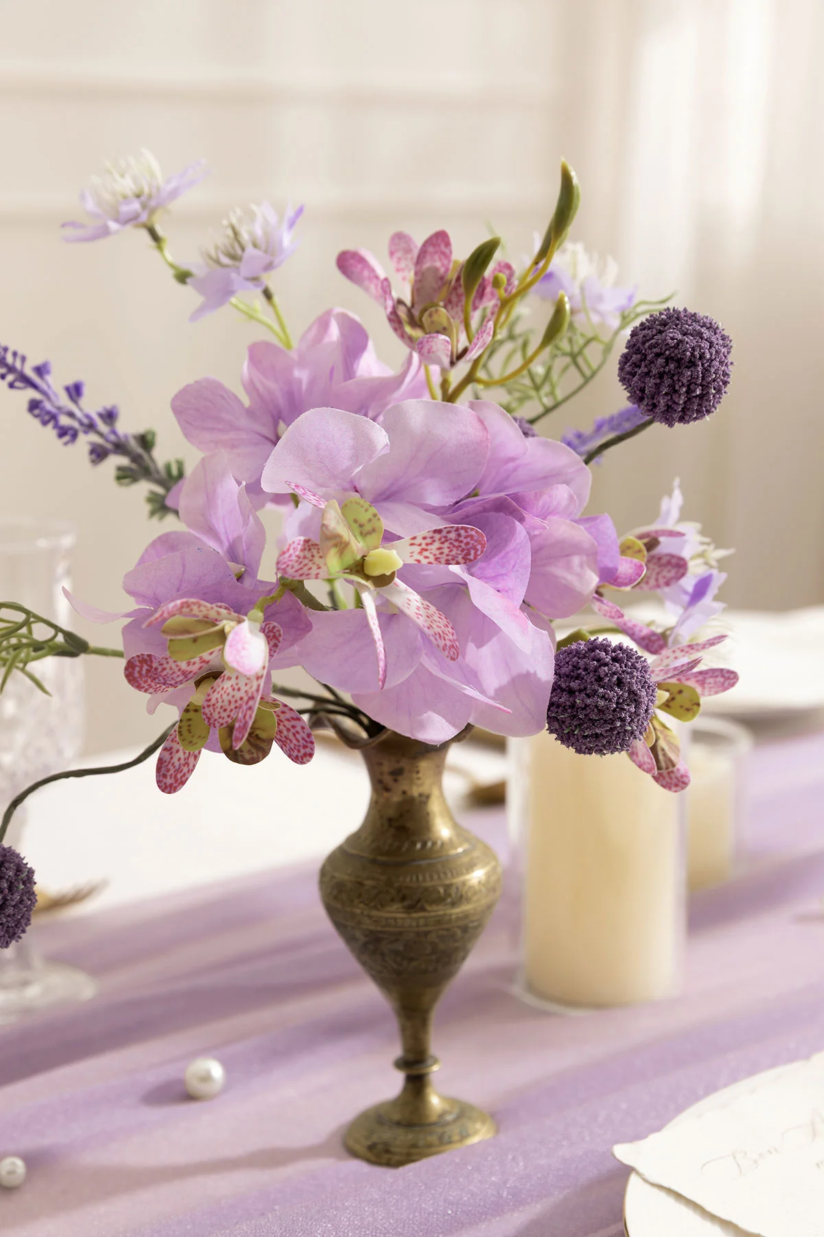 Mixed Filler Combo in Pale Lavender & Lilac - Image 4