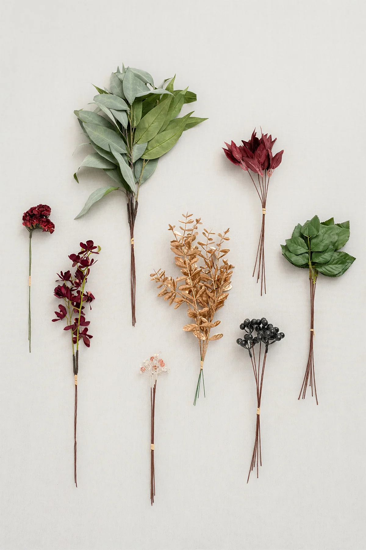 Additional Flower Decorations for Christmas Wreath - Image 5