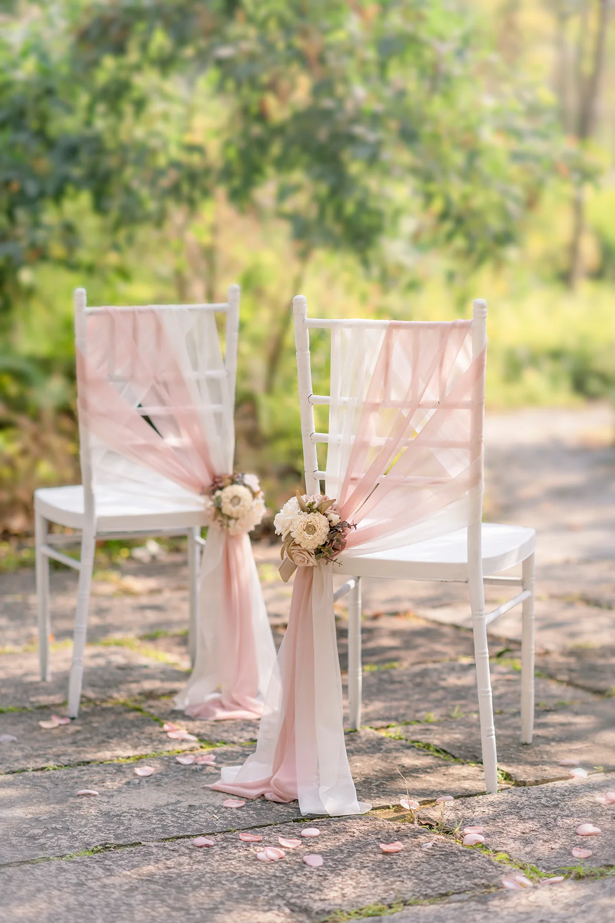 Aisle & Chair Decor Set in Dusty Rose - Image 2