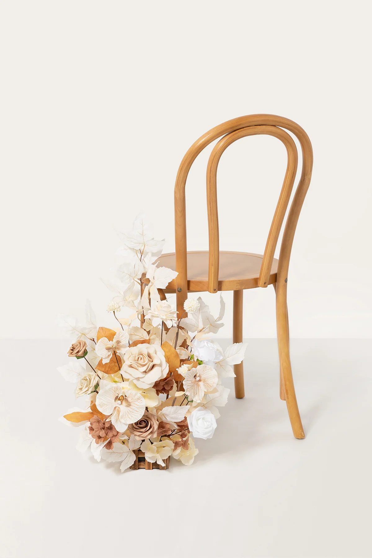 Altar Decor Free-Standing Flowers in Tawny Beige & Sand Beige | Clearance - Image 2