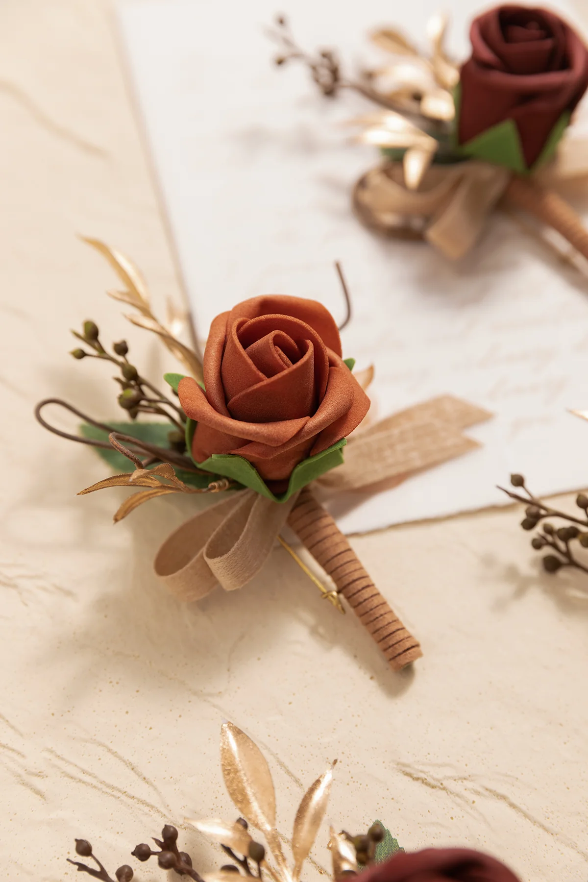 Boutonnieres in Amber - Image 13