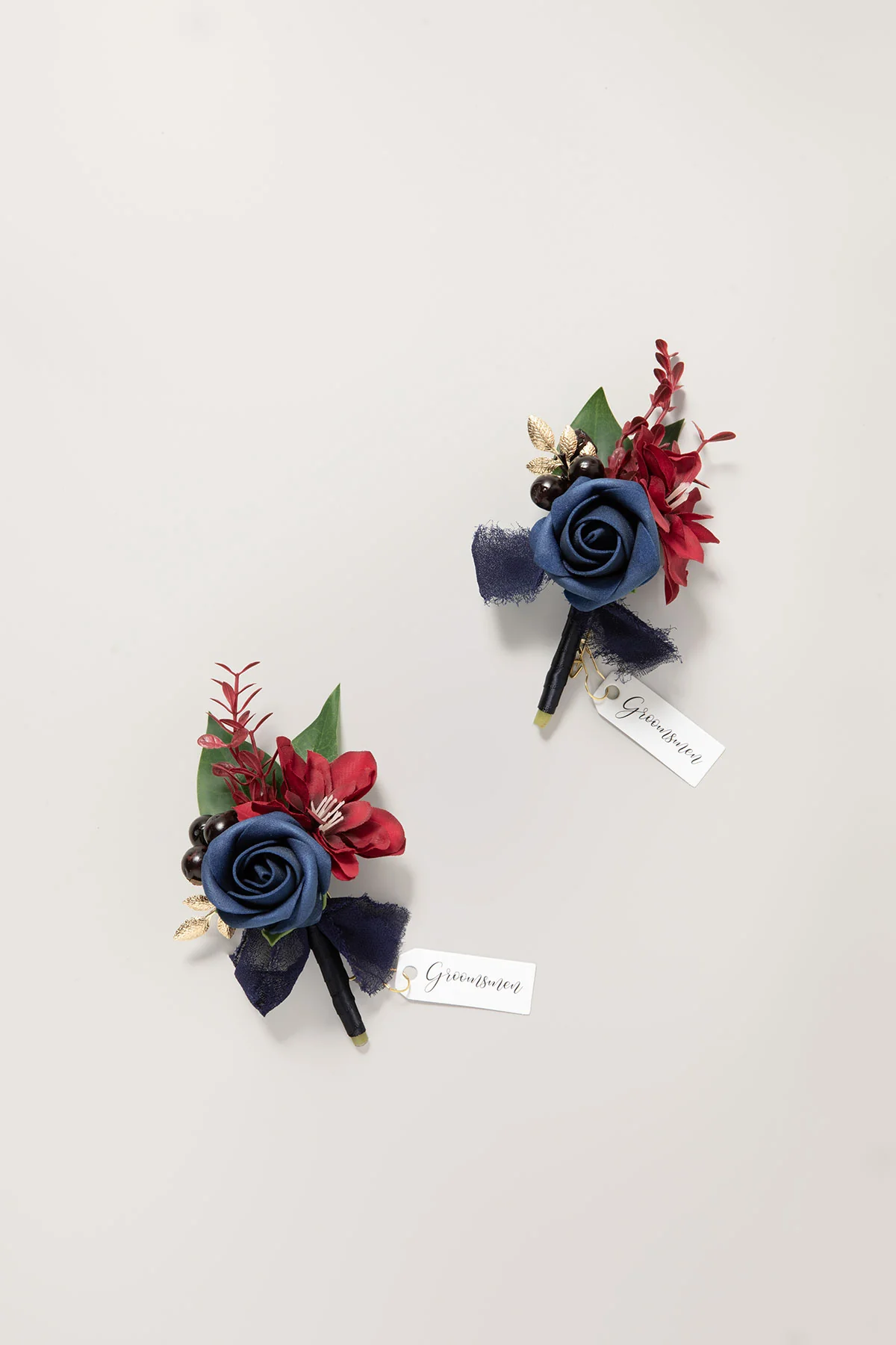Flash Sale | Additional Flower Decorations in Burgundy & Navy