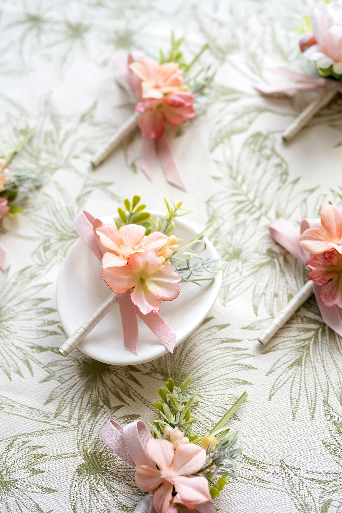 Boutonnieres in Garden Blush | Clearance - Image 4