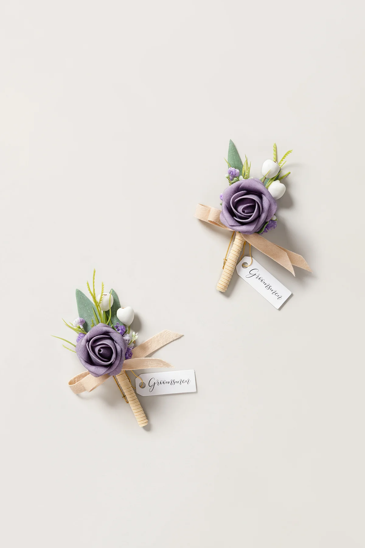 Boutonnieres in Lilac - Image 8