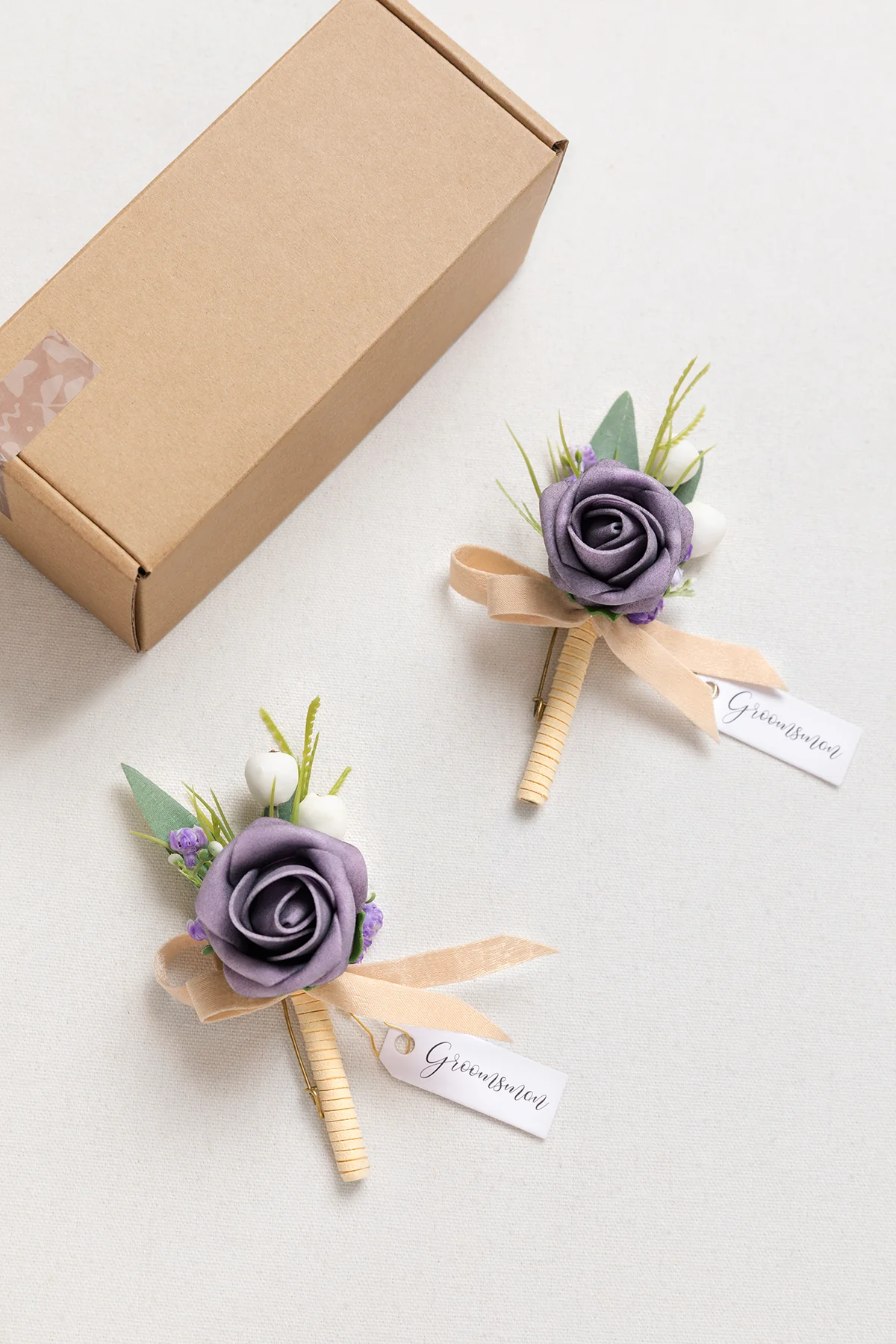 Boutonnieres in Lilac - Image 12