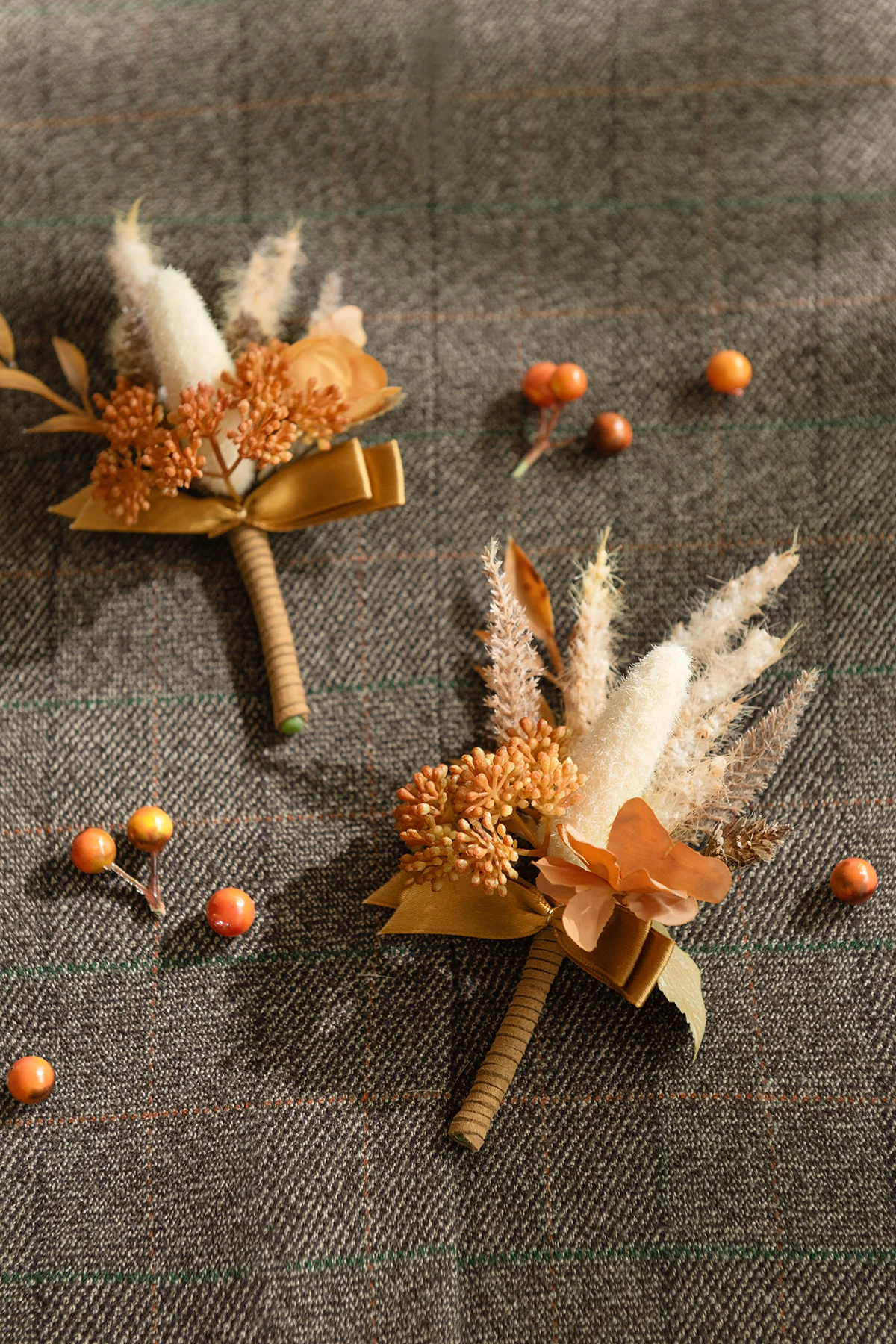 Flash Sale | Boutonnieres in Rust & Sepia - Image 2