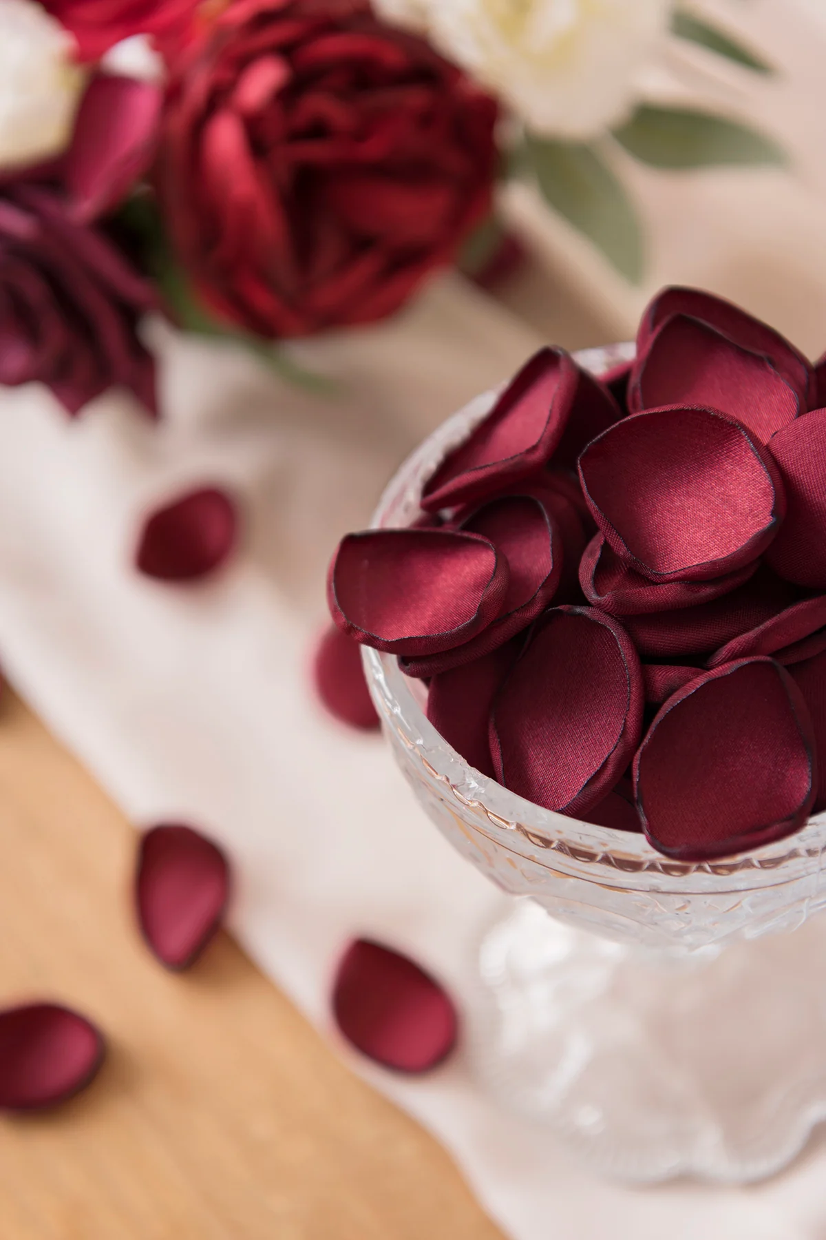 Wedding Flower Packages in Moody Burgundy & Black - Image 7