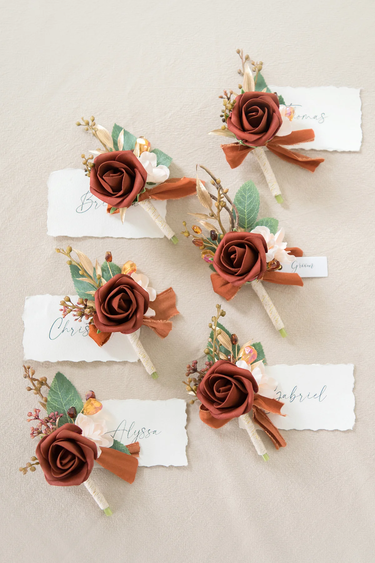 Wedding Flower Packages in Sunset Terracotta - Image 26