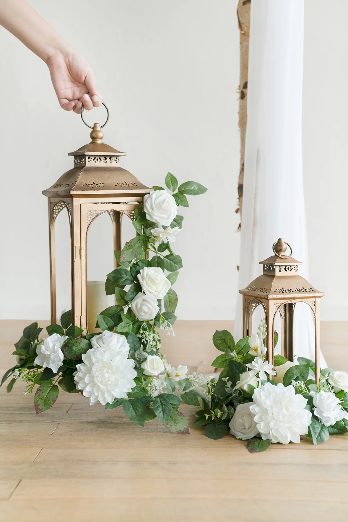 Wedding Flower Packages in White & Sage - Image 11