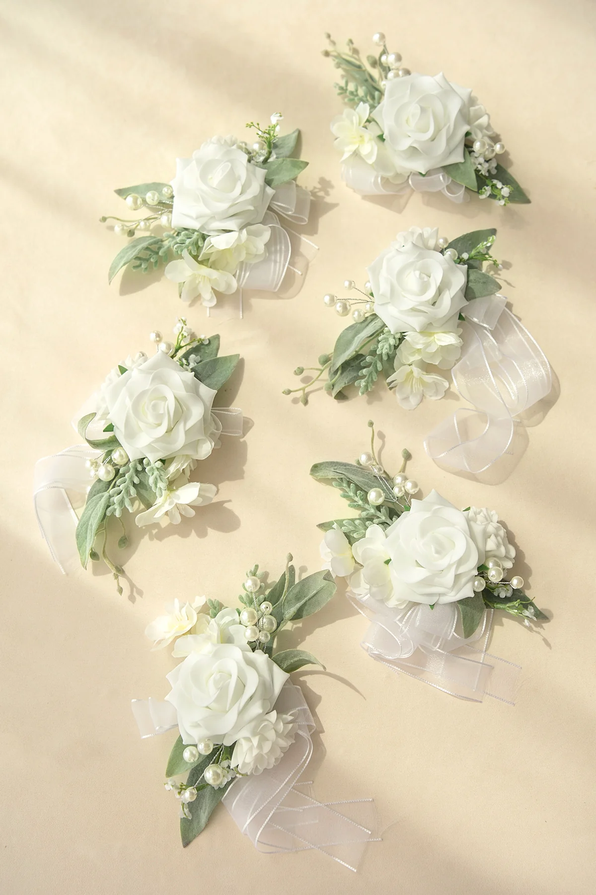 Wedding Flower Packages in White & Sage - Image 6