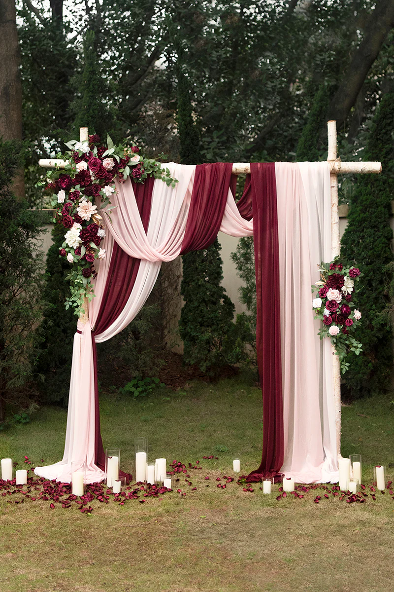 Wedding Flower Packages in Romantic Marsala - Image 15