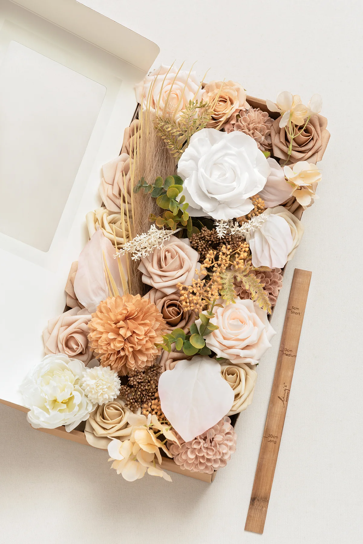 Brown & Beige Designer Flower Boxes - Image 8