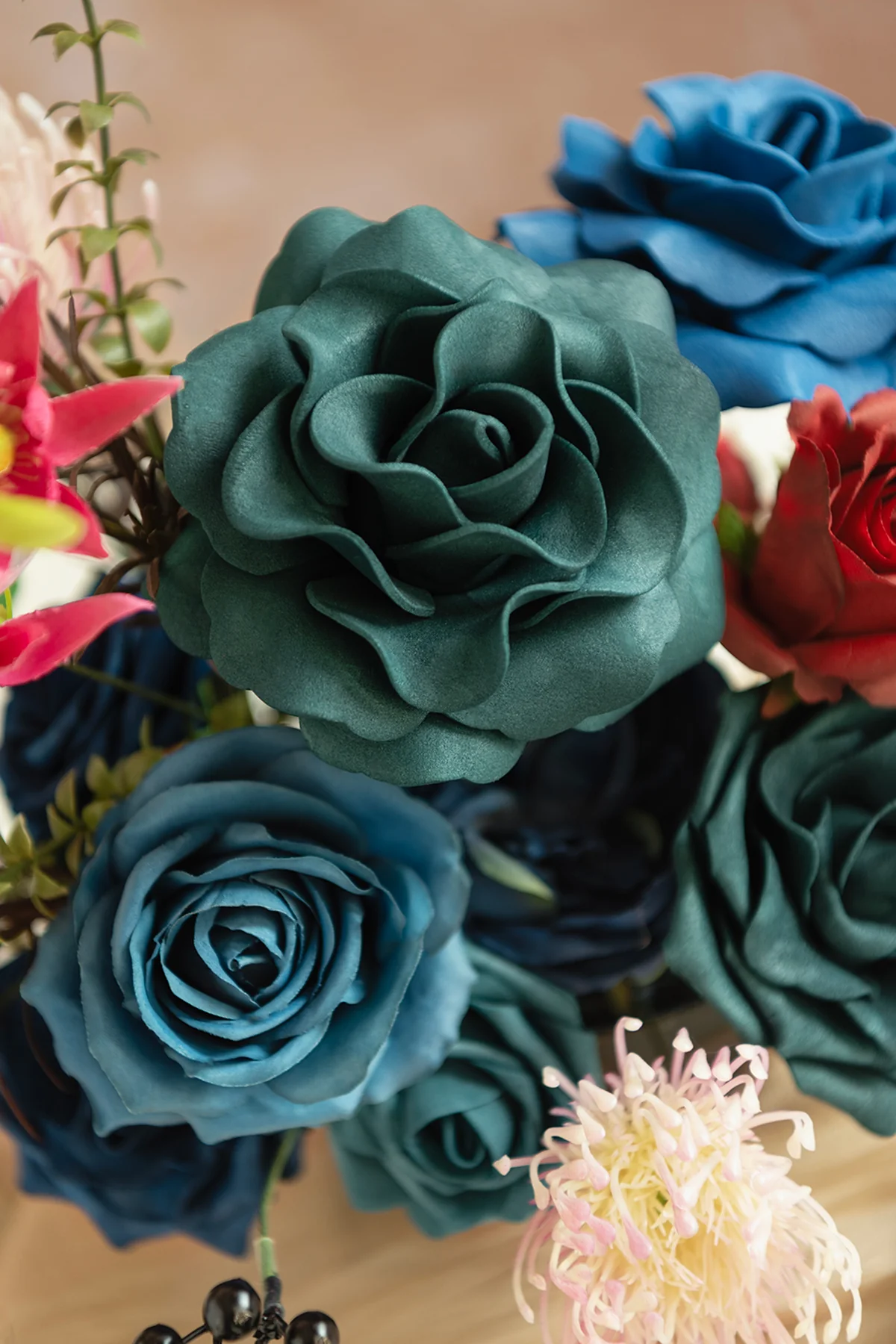DIY Designer Flower Boxes in Burgundy & Navy | Clearance - Image 4