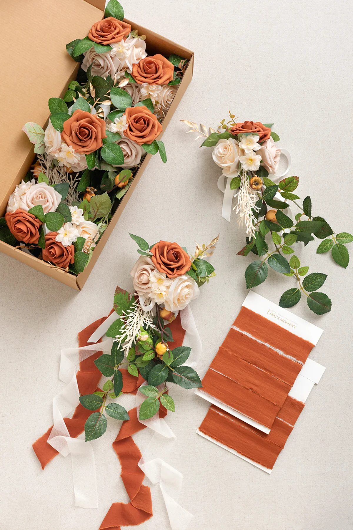 Aisle & Chair Decor in Burnt Orange - Image 5
