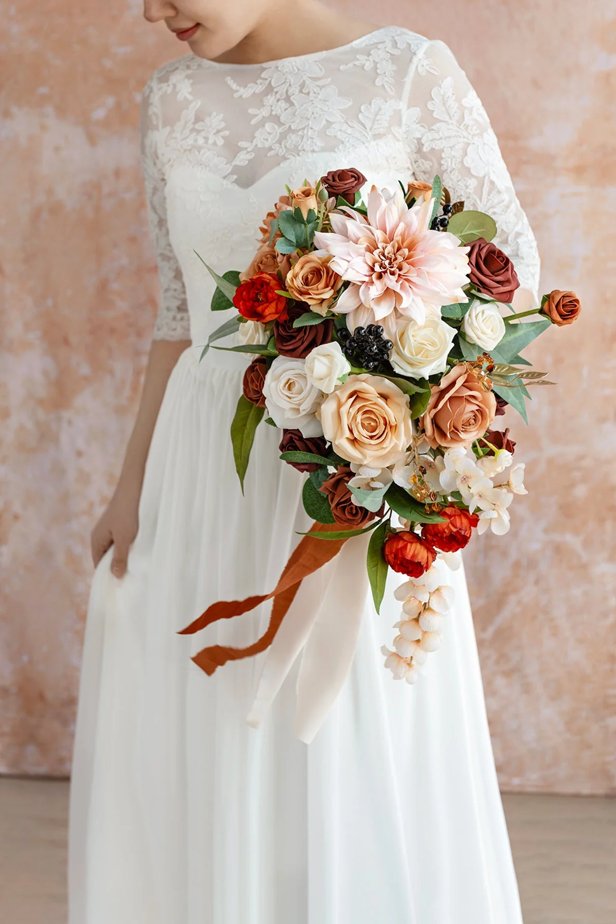 Wedding Flower Packages in Sunset Terracotta - Image 6