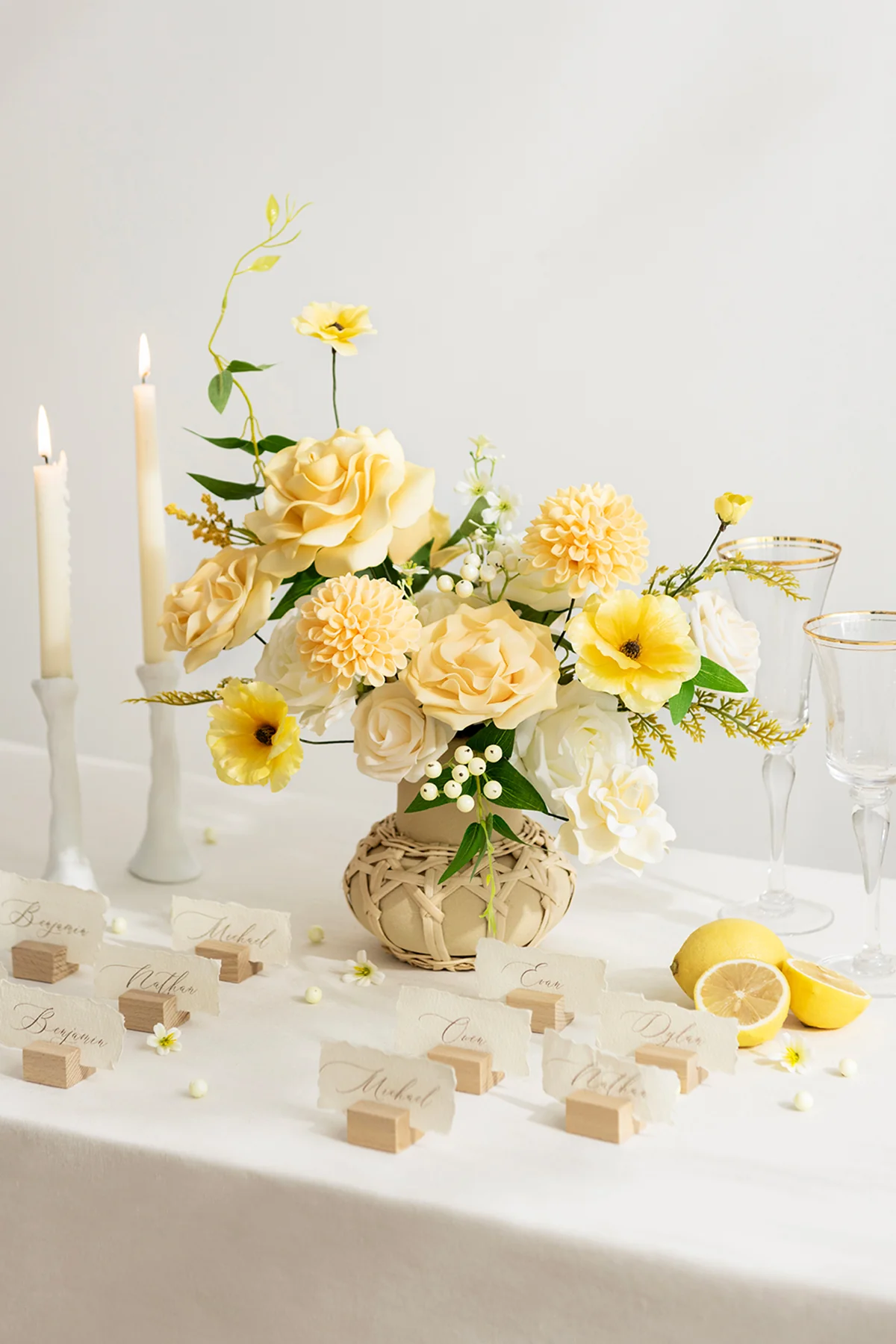 Designer Flower Boxes - Lemonade Yellow (Grand Combo) - Image 2