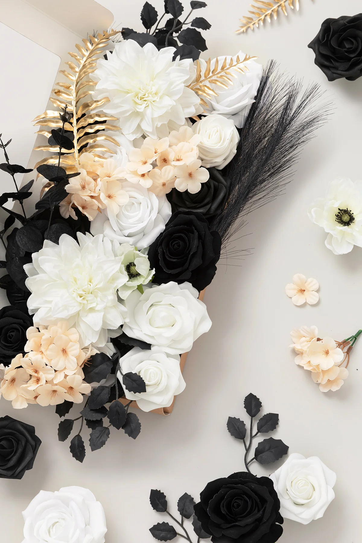 DIY Kits For Centerpieces in White & Green Colors - Image 18