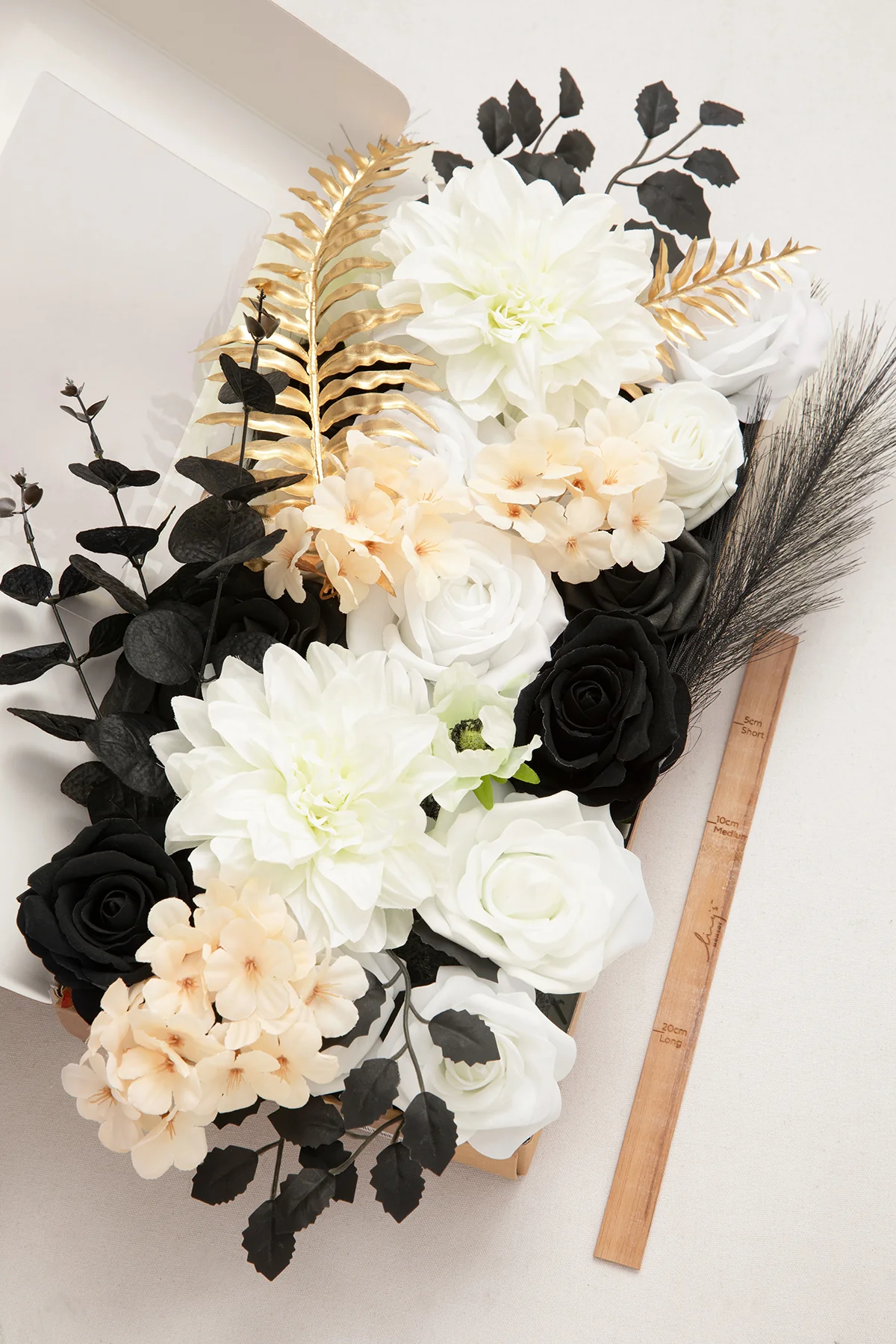 DIY Kits For Centerpieces in White & Green Colors - Image 21