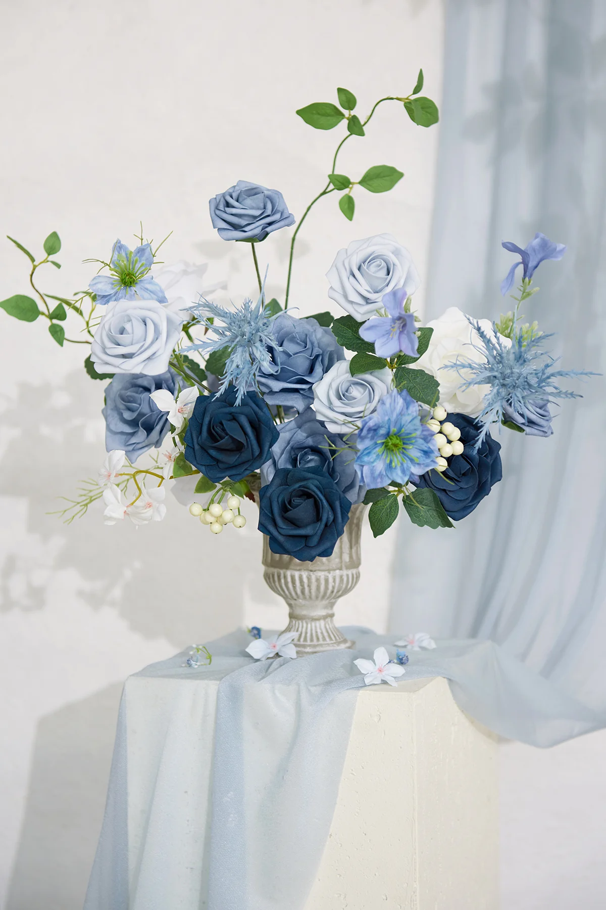 DIY Designer Flower Box in Timeless French Blue & White - Image 7