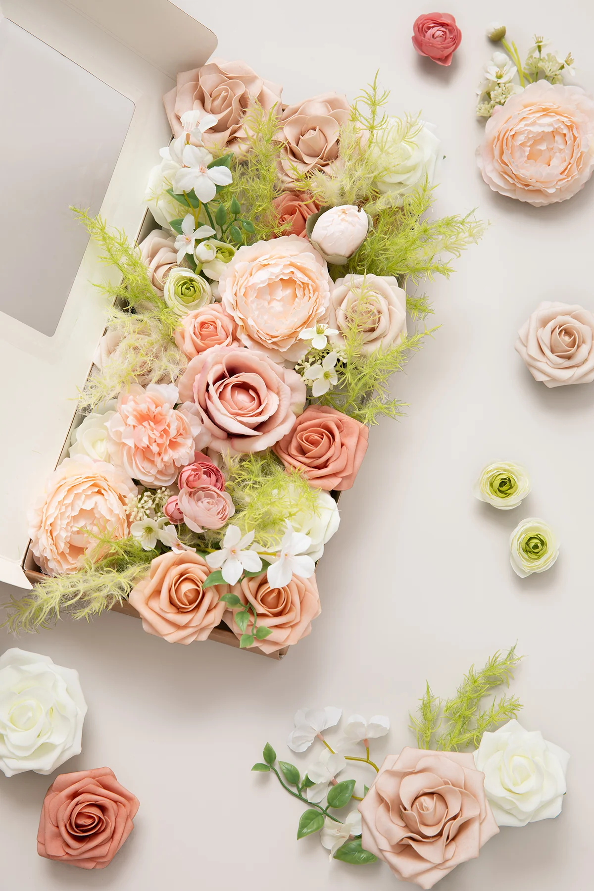 DIY Designer Flower Boxes in Flora Blush & Cream Deluxe Box - Image 4