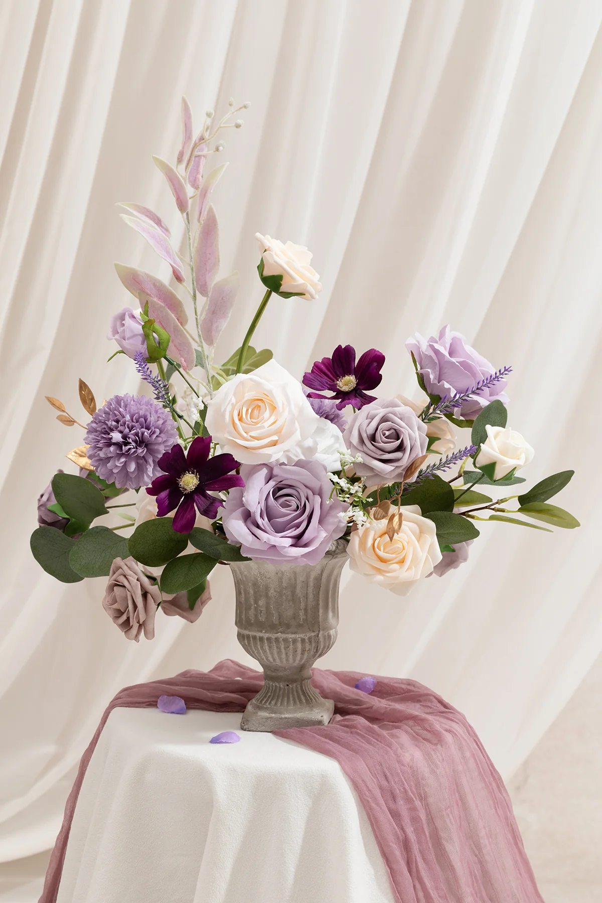 Lilac Purple Designer Flower Boxes - Image 36