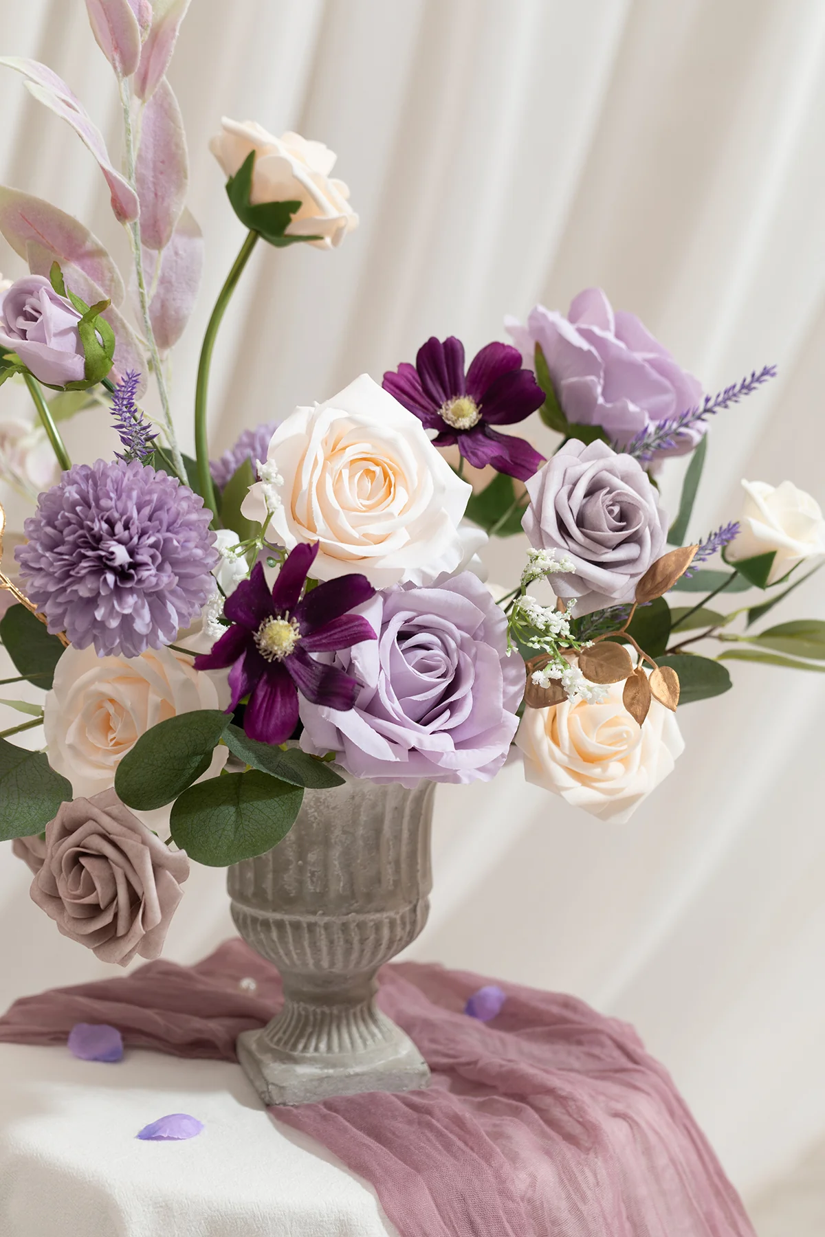 Lilac Purple Designer Flower Boxes - Image 37
