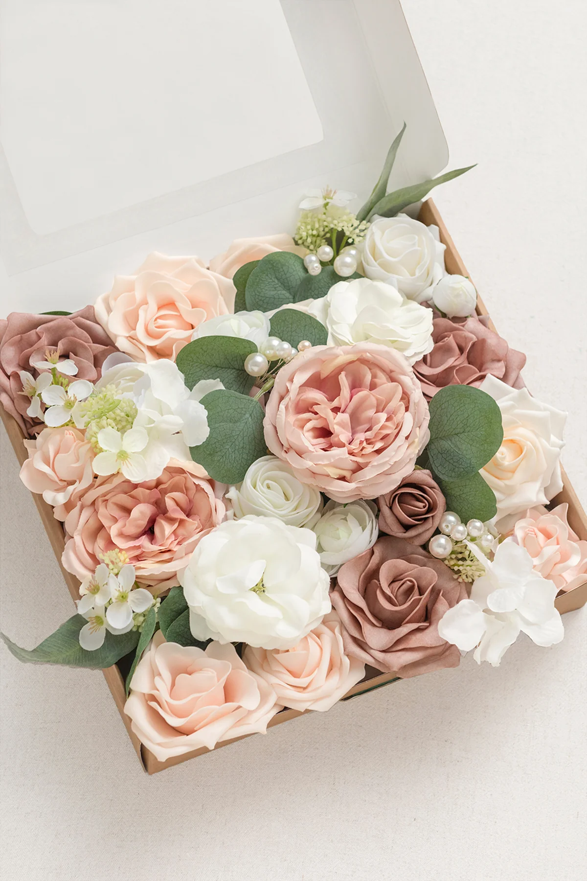 DIY Designer Flower Boxes in Sweetheart Dusty Rose (Grand Box) | Clearance