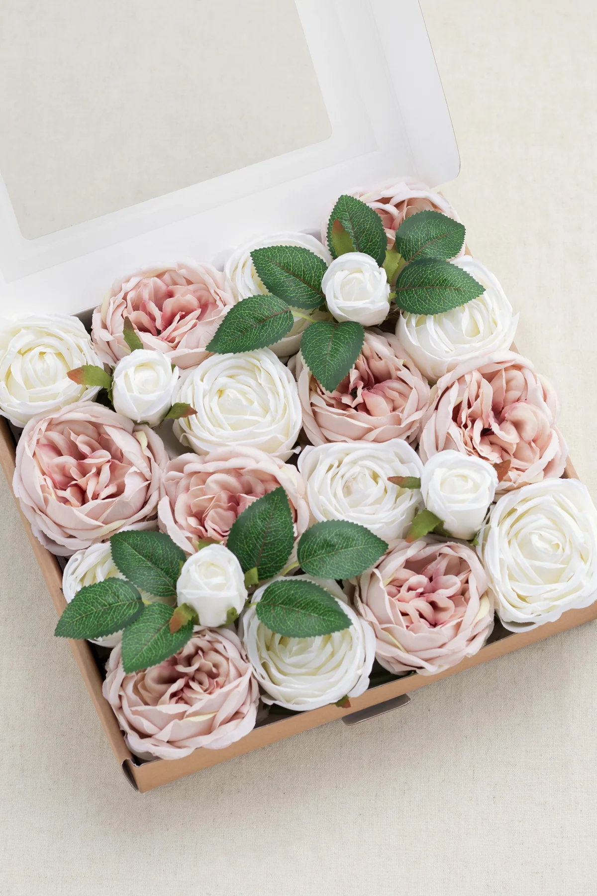 DIY Designer Flower Boxes in White & Sage - Image 112