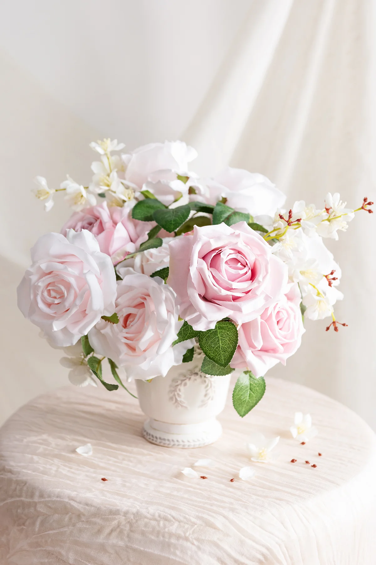 DIY Designer Flower Boxes in White & Sage - Image 123
