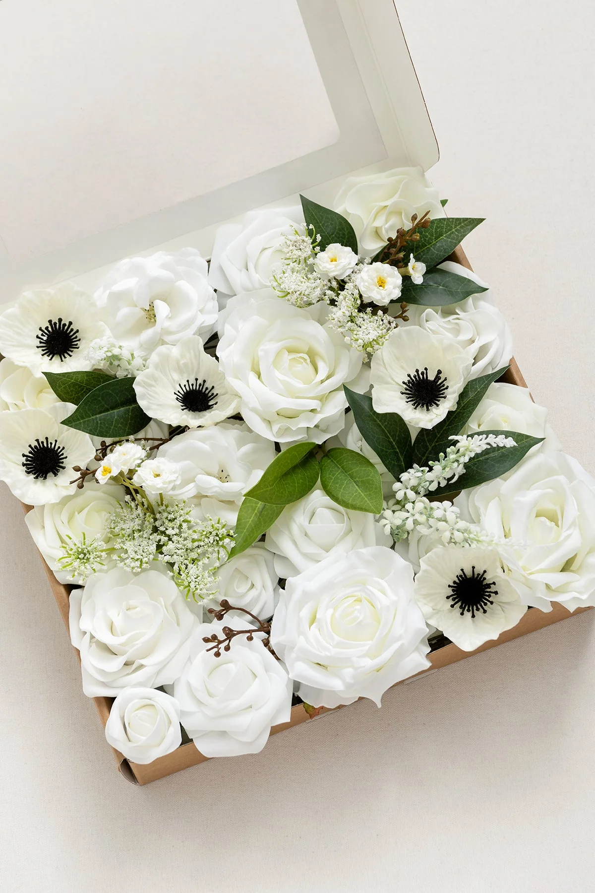 DIY Designer Flower Boxes in White & Sage - Image 14