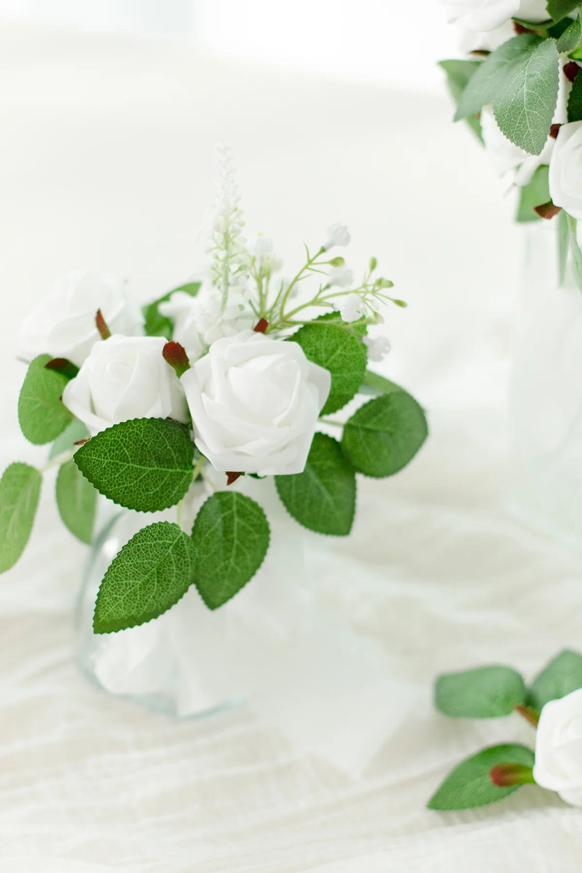 DIY Designer Flower Boxes in White & Sage - Image 30