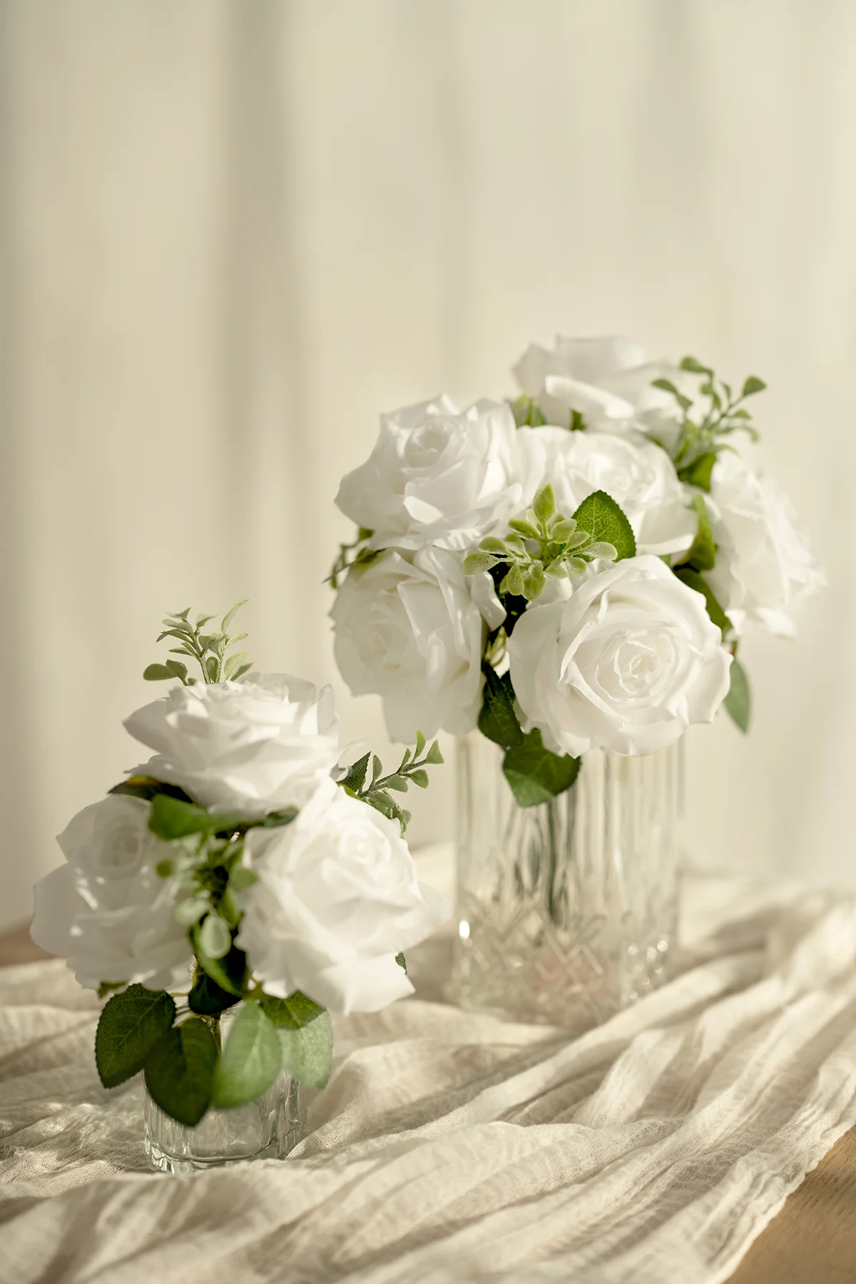 DIY Designer Flower Boxes in White & Sage - Image 46