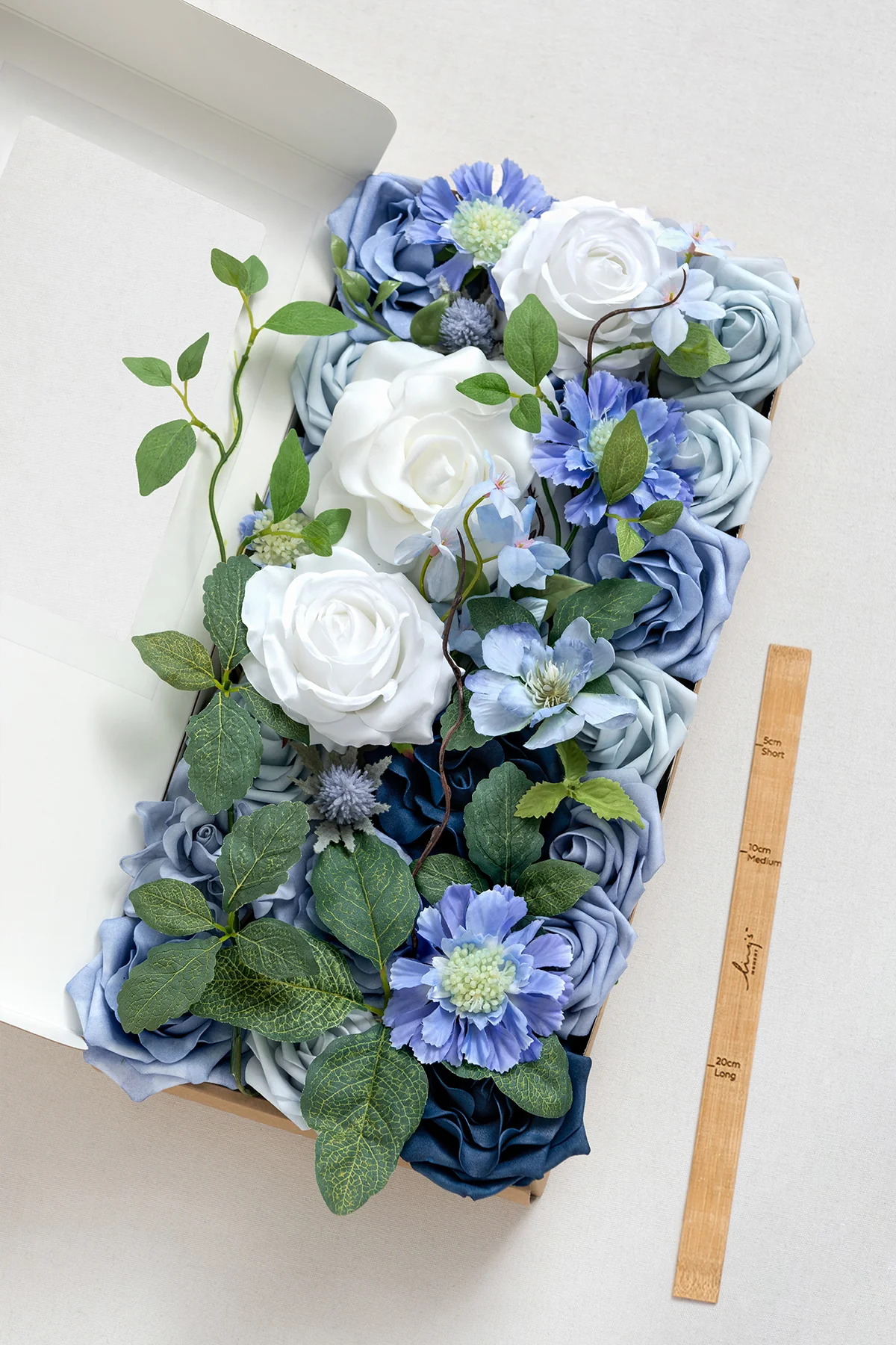 DIY Designer Flower Boxes in White & Sage - Image 93