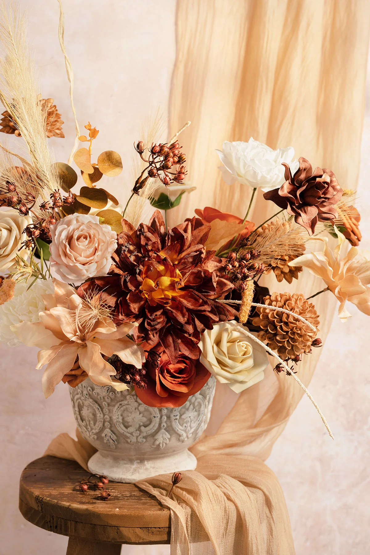 Orange & Terracotta Designer Flower Boxes - Image 11