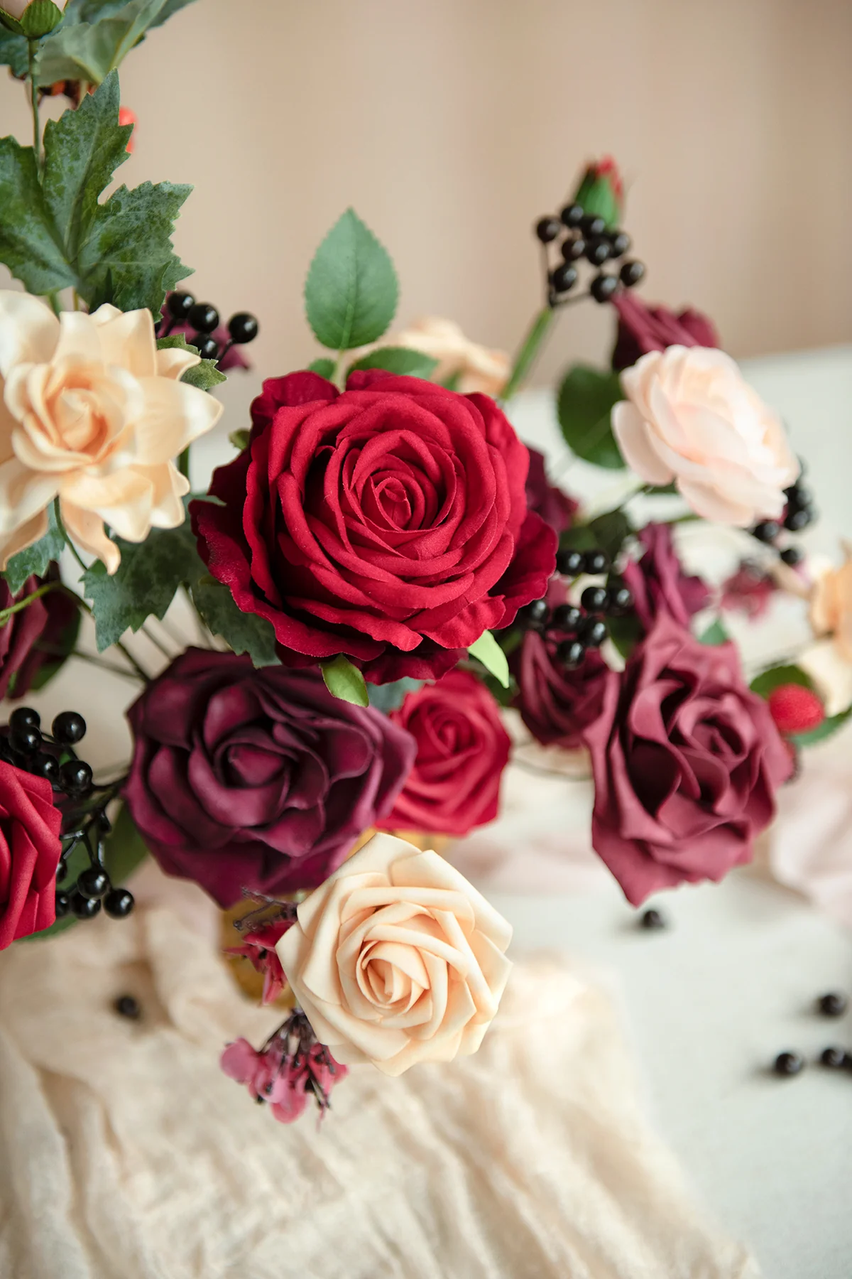 DIY Kits For Centerpieces in Red Colors - Image 17