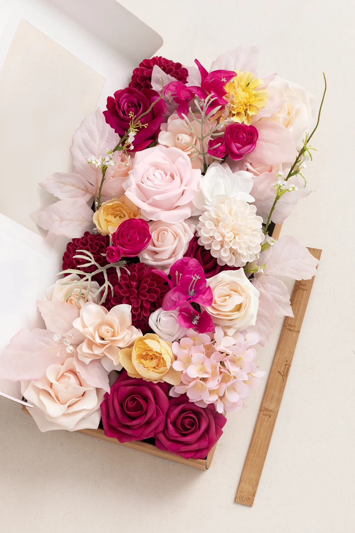DIY Kits For Centerpieces in Blush & Magenta