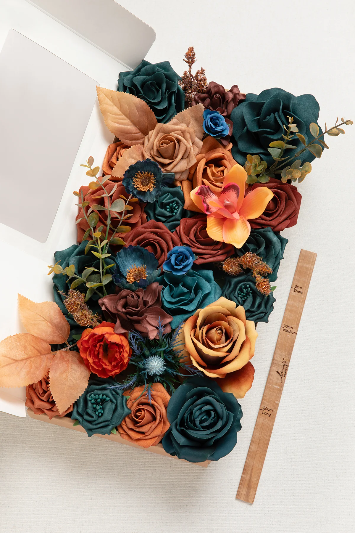 DIY Kits For Centerpieces in Teal Green & Burnt Orange | Clearance - Image 7