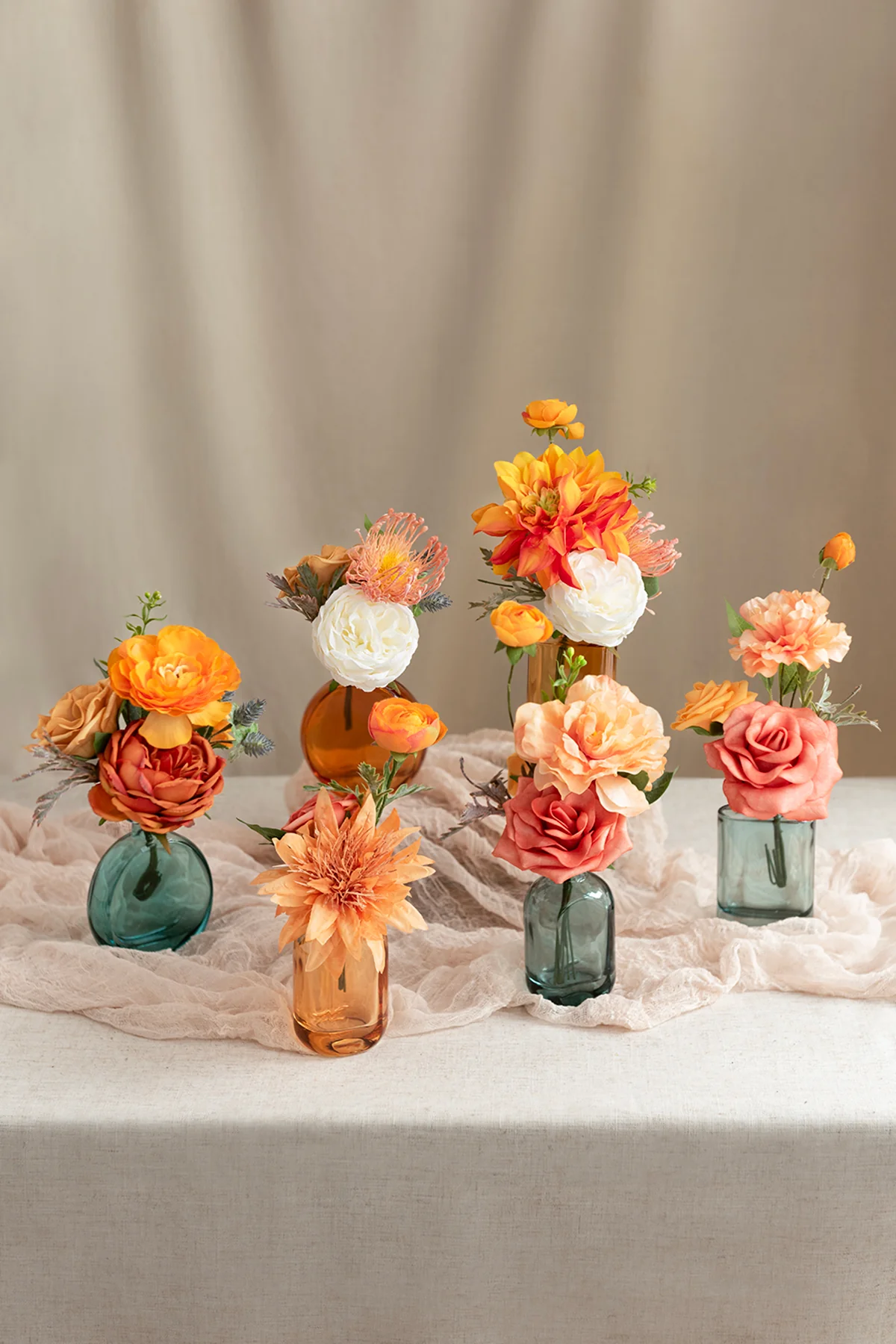 DIY Kits For Centerpieces in Orange Colors - Image 2