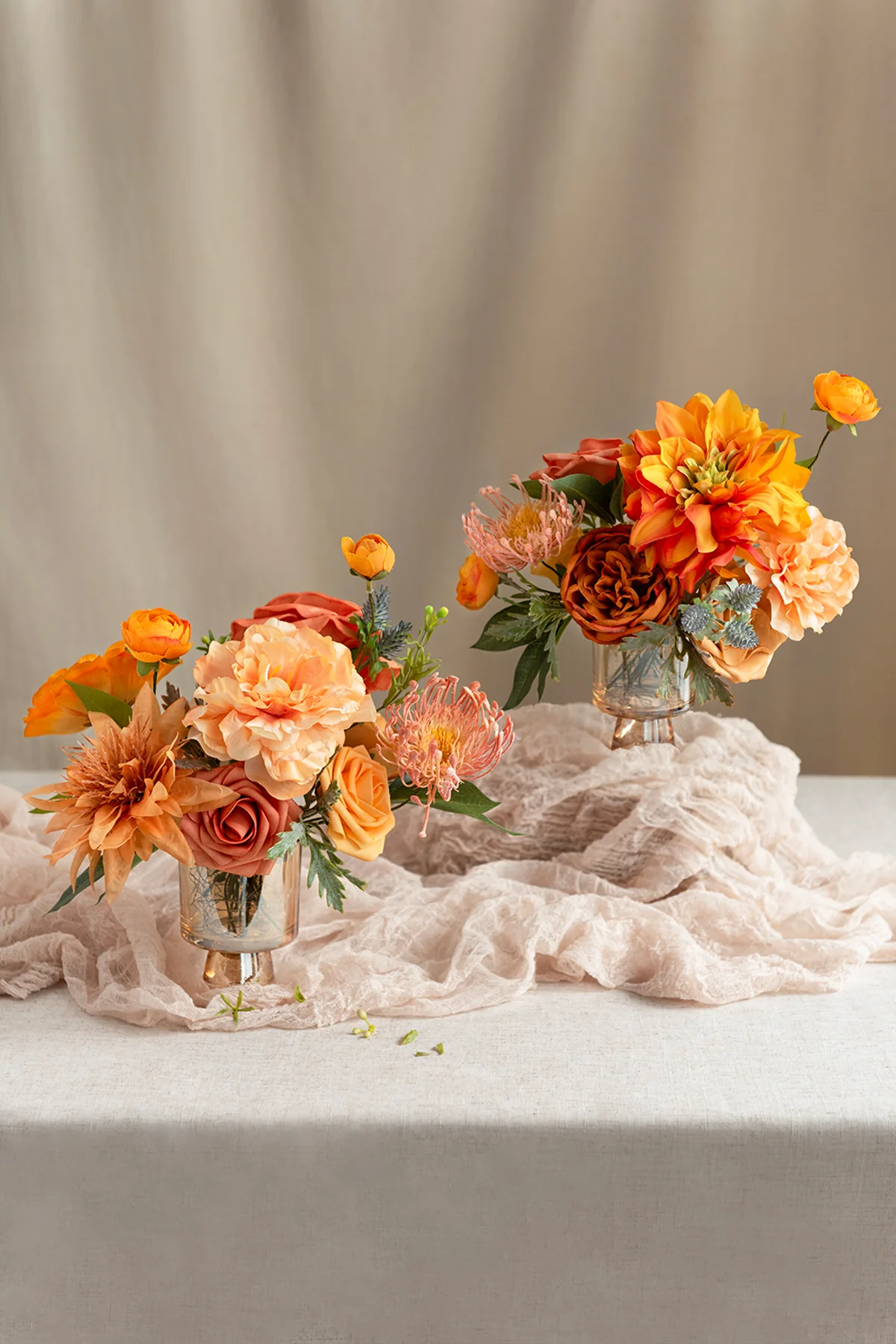 DIY Kits For Centerpieces in Orange Colors - Image 3