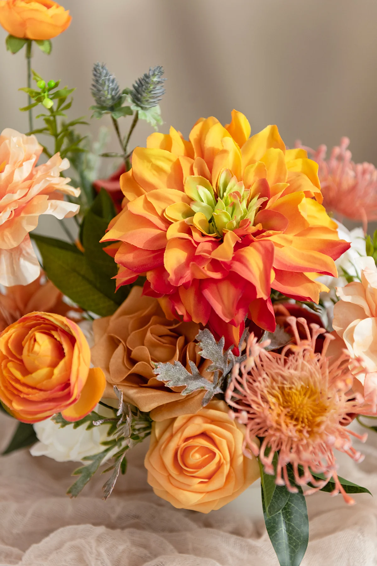 DIY Kits For Centerpieces in Orange Colors - Image 5
