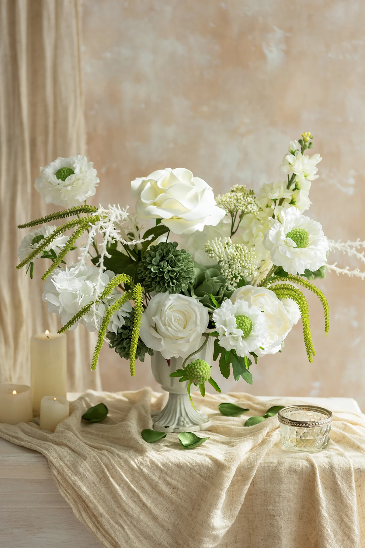 DIY Kits For Centerpieces in White & Tinkle Bell Green - Image 2
