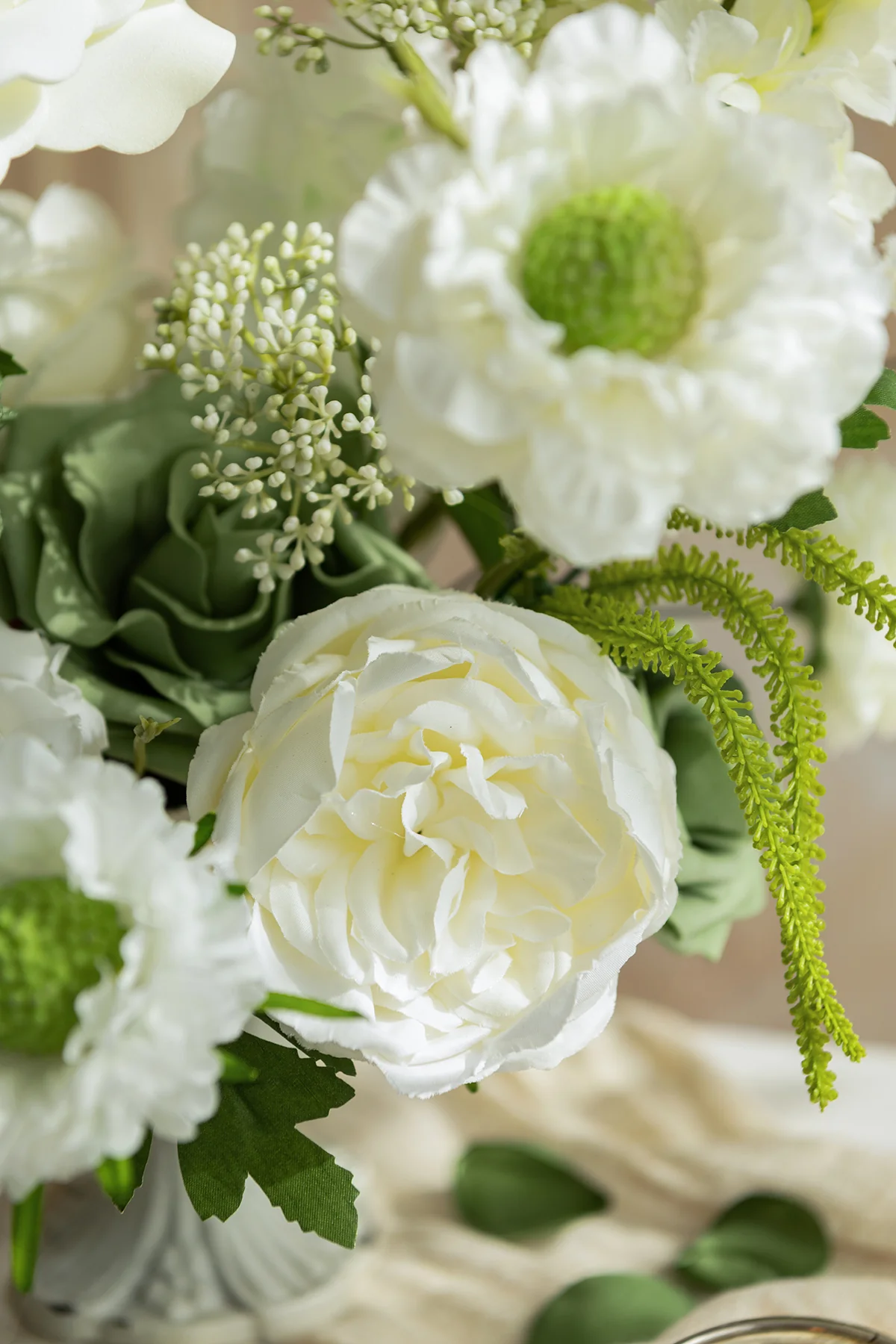 DIY Kits For Centerpieces in White & Tinkle Bell Green - Image 3